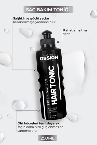 OSSİON SAÇ TONİĞİ 250ML - Resim 2