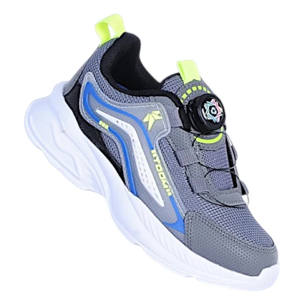 Toom 011 Füme Akıllı Bağcıklı Erkek Çocuk Spor Ayakkabı ürün görseli 1