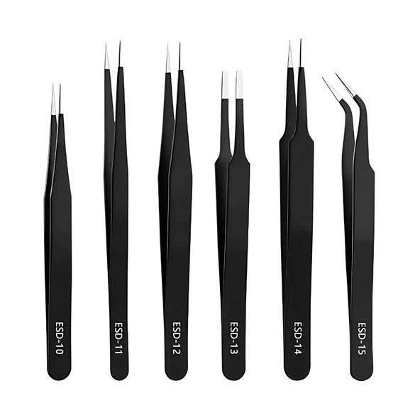 ESD Anti-statik Cımbız Seti - 6 Parça - Resim 2