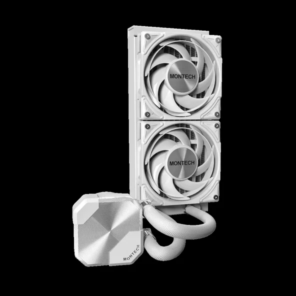 Montech HyperFlow Silent 240 Beyaz - Resim 2
