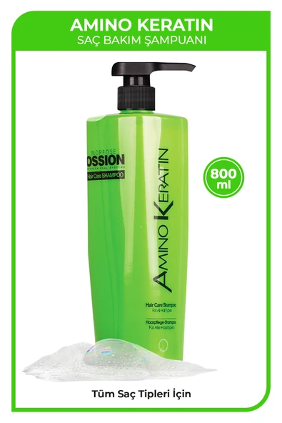 OSSİON ŞAMPUAN 800ML AMİNO KERATİN ürün görseli 1