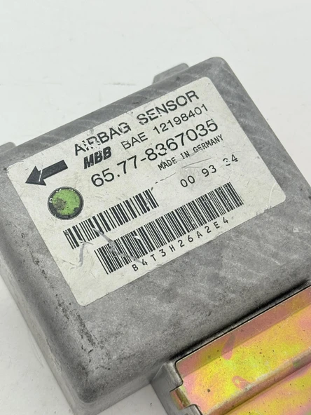MBB Bmw E34 Airbag Beyni 65.77-8367035 2.El - Resim 2
