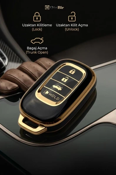 Honda Civic 2022 > Premium Anahtar Kılıfı ürün görseli 1