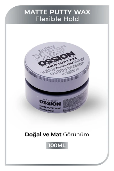 OSSİON WAX 100ML MATTE PUTTY GRİ ürün görseli 1