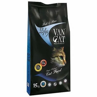 VanCat Balıklı Yetişkin Kedi Maması 15 Kg ürün görseli 1