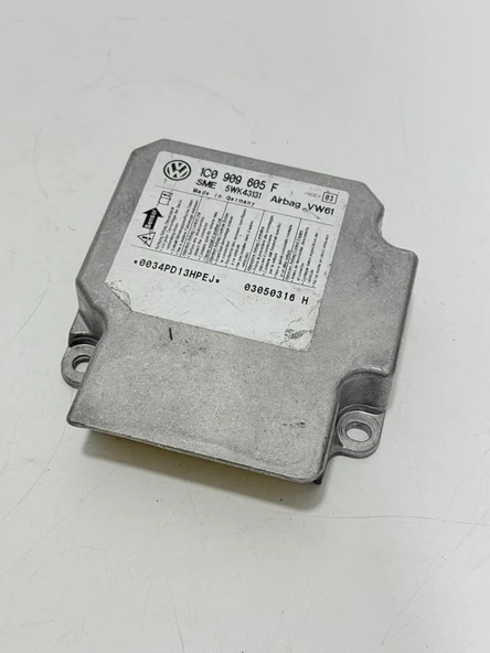 Volkswagen Golf Airbag Beyni 1C0909605F 2.El ürün görseli 1