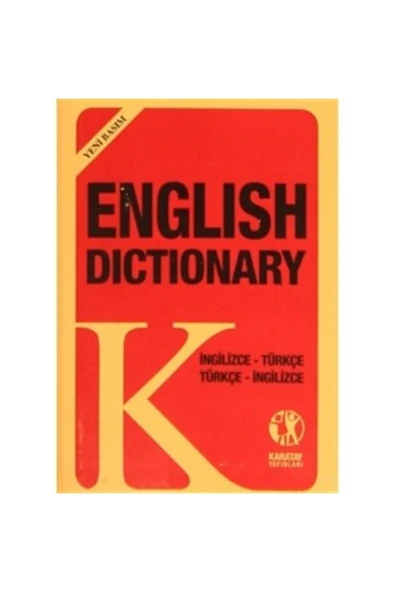 Karatay Yayınları English Dictionary İngilizce - Türkçe Türkçe - İngilizce Yeni Basım. ürün görseli 1