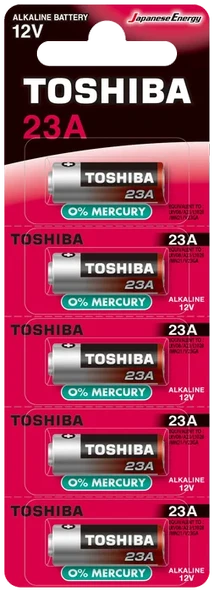 Toshiba 23A Bp Alkalin Pil 5'li ürün görseli 1