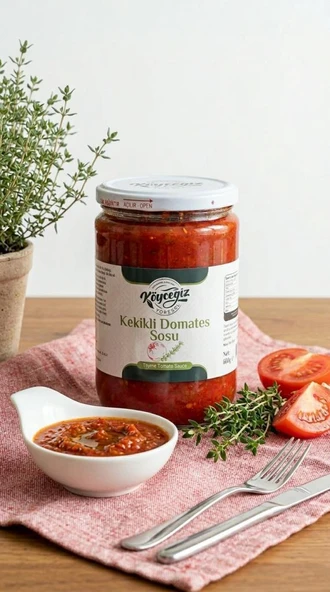 Kb Köyceğiz Yöresel Kekikli Domates Sosu 600 G ürün görseli 1