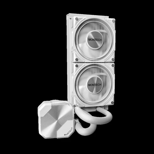Montech HyperFlow Silent 240 Beyaz - Resim 4