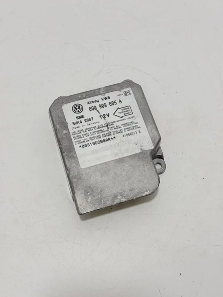 Volkswagen Golf Polo Airbag Beyni 6Q0909605A 2.El ürün görseli 1