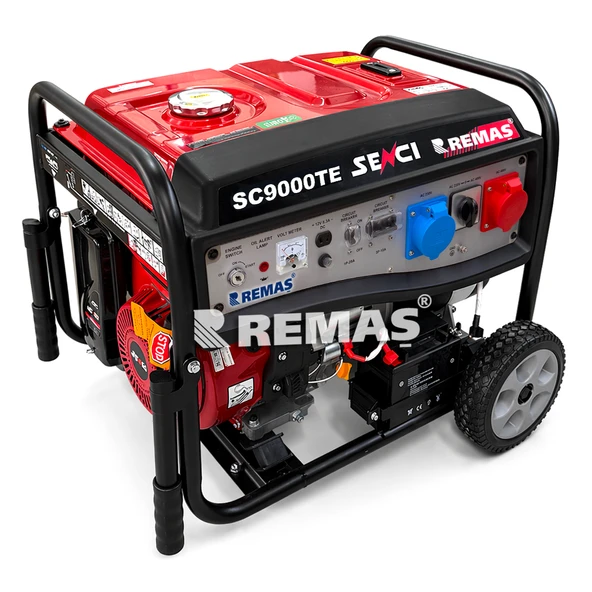 Senci SC 9000 TE Dual 9 kVA Monofaze - Trifaze Benzinli Jeneratör ürün görseli 1