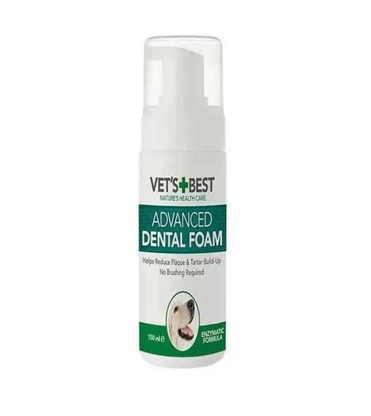 Vet's Best Köpek Ağız Bakım Köpüğü 150ml ürün görseli 1