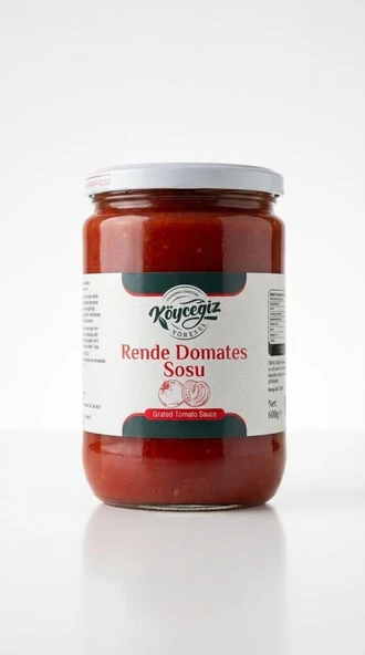 Kb Köyceğiz Yöresel Rende Domates Sosu 600 G ürün görseli 1