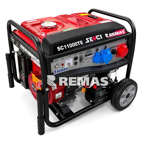 Senci SC 11000 TE Dual 11 kVA Monofaze - Trifaze Benzinli Jeneratör ürün görseli 1