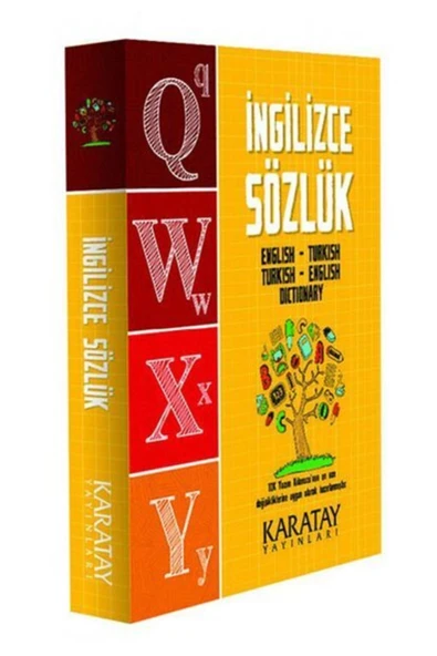 Karatay Yayınları Ingilizce Sözlük - Karton Kapak ürün görseli 1