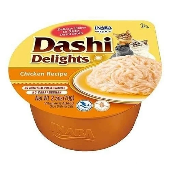 Inaba Ciao Dashi Delights Tavuklu Kedi Çorbası 70 Gr ürün görseli 1