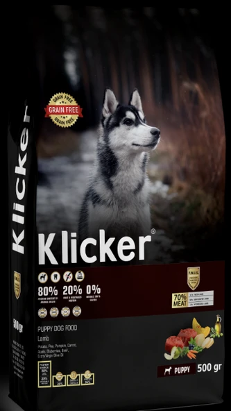 Klicker Yavru Köpek Maması Kuzulu ürün görseli 1