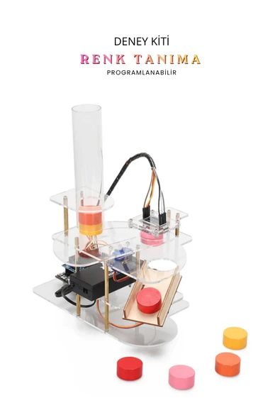 Programlanabilir Renk Ayırıcı Robot Kiti Arduino Uyumlu Robotik ve STEM Eğitim Deney Seti ürün görseli 1