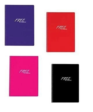 Keskin Color A4 80 Yp. Düz Pp Kapak Free Defter ürün görseli 1