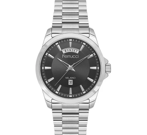 Ferrucci FER.03747M.05 Çelik Kordon Erkek Kol Saati-F782 ürün görseli 1