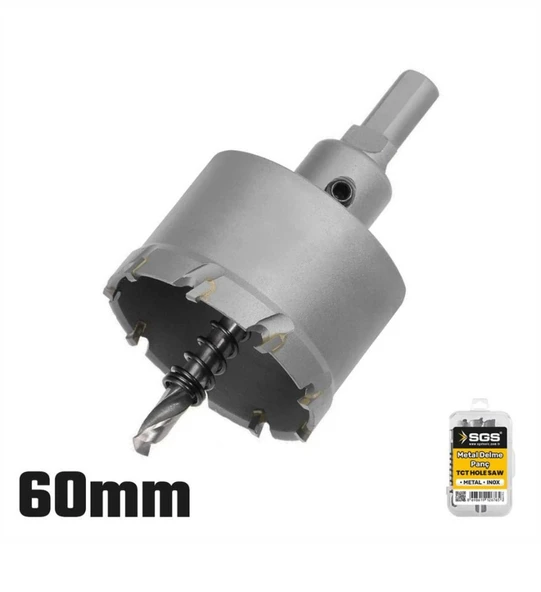 Tct Metal -Inox Delme Panç Seti 12 Mm ile 125 Mm Arası Seçenekli Ürün ürün görseli 1