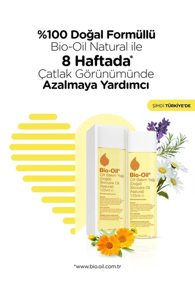 Bio-Oil Çatlak Karşıtı ve Natural Cilt Bakım Yağı 125 ml ürün görseli 1
