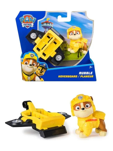 Spin Master Paw Patrol Aksiyon Pup Figür Set 6071503 20149606 Rubble ürün görseli 1
