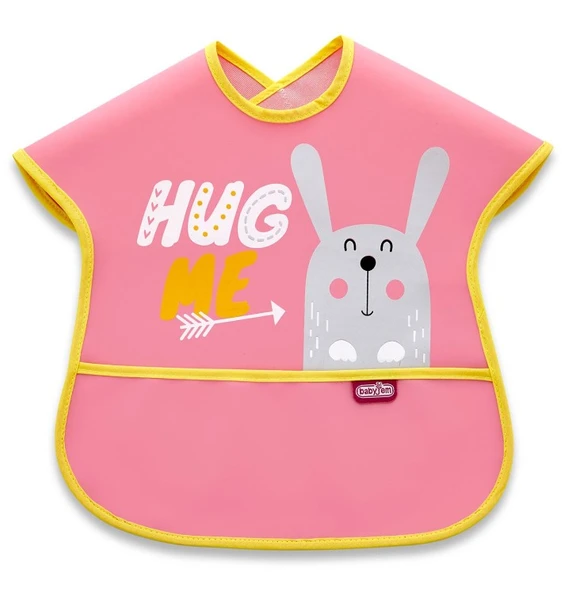 Poli Muşamba Büyük Mama Önlüğü 029 Pembe ürün görseli 1