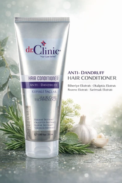 DR. CLİNİC KEPEKLİ SAÇ KREMİ 250 ML ürün görseli 1