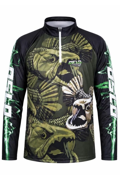 Oslo Performans Balıkçı T-Shirt Green Bear ürün görseli 1
