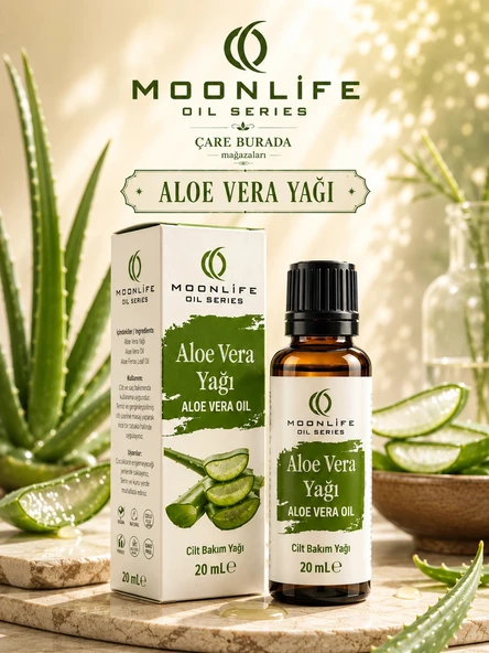 Moonlife - Aloe Vera Yağı 20 Ml ürün görseli 1