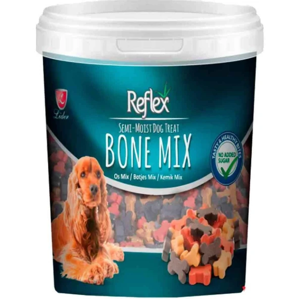 Reflex Semi-Moist Bone Mix Yarı Yumuşak Kemik Köpek Ödülü 500 gr ürün görseli 1