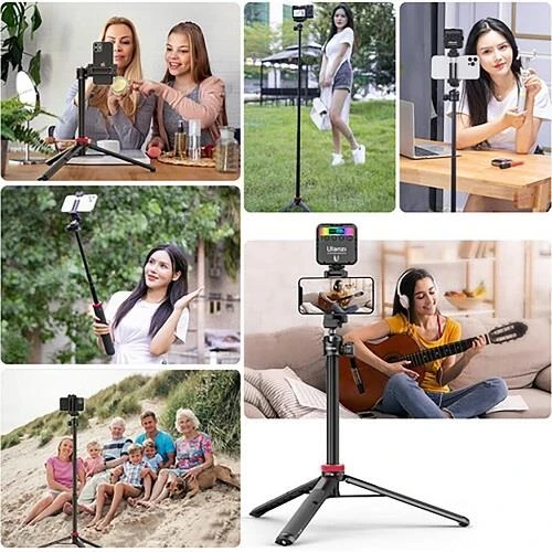 Ulanzi MT-44 Uzatılabilir Vlog Tripod Siyah - Resim 8