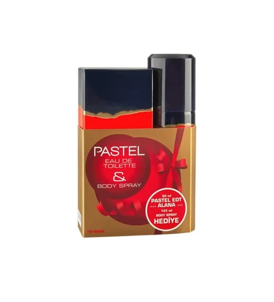 PASTEL KOFRE edt 50ML + deo set - Resim 2