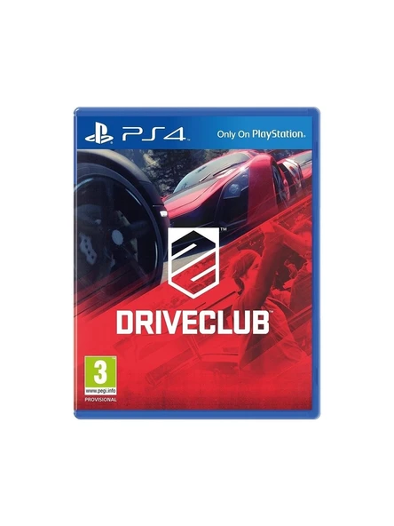 Driveclub Ps4 Oyun CD Tehşir ürün görseli 1