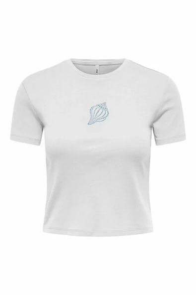 Only Kıra Crop Kadın Tişört 15346419 ürün görseli 1