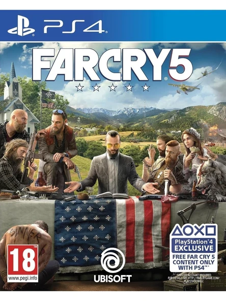 Far Cry 5 Playstation 4 Oyun CD Tehşir ürün görseli 1