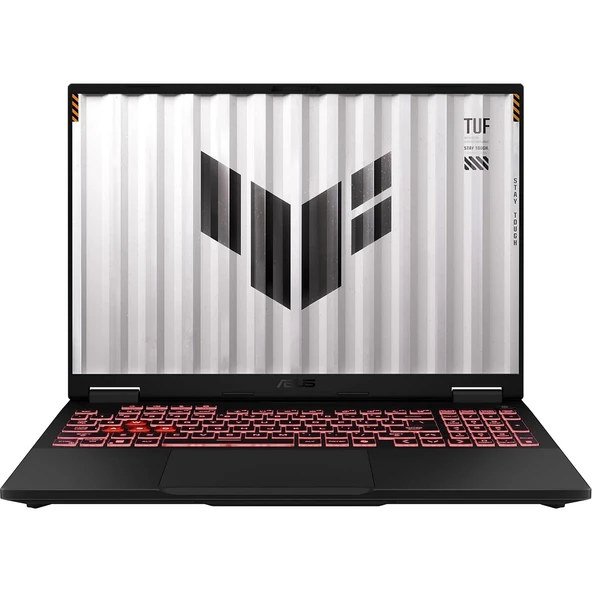 Tuf A16 FA608UMA78-RV131A78 Amd Ryzen 7 260 16GB 512GB SSD RTX5060 Freedos 16" Wuxga 165Hz IPS Taşınabilir Bilgisayar ürün görseli 1