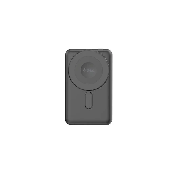 Ttec ReCharger M 10.000mAh MagSafe Uyumlu PD 20W Lightning ve USB-C Dahili Kablolu Stantlı Taşınabilir Hızlı Şarj Aleti/Powerbank ürün görseli 1
