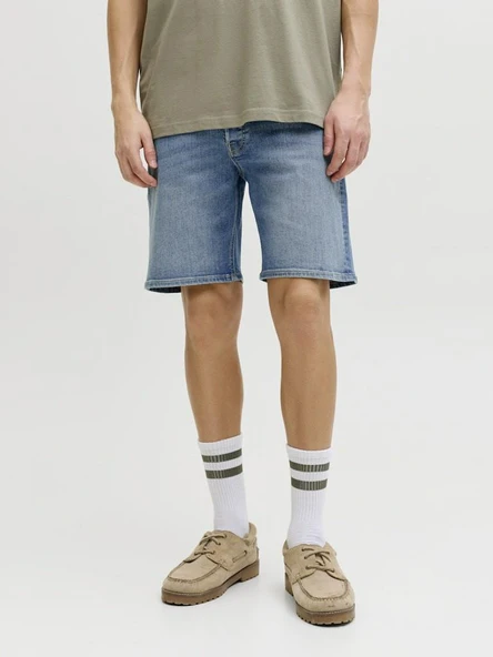 Jack Jones Rıck Regular Fit Erkek Jean Şort 12290839 - Resim 3