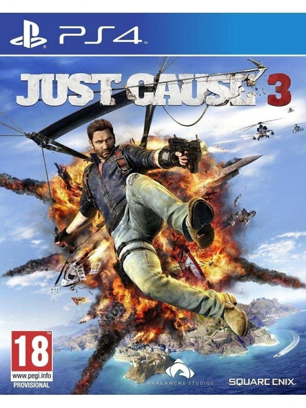 Just Cause 3 Playstation 4 CD Oyun Tek Oyuncu 18+ Yaş İngilizce Dili Destekli ürün görseli 1