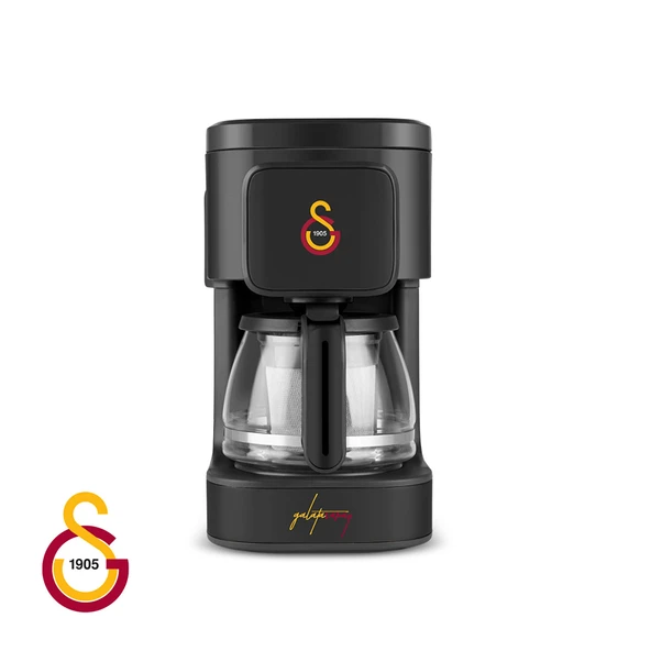 Karaca x Galatasaray Lisanslı Just Coffee Aroma 2 in 1 Filtre Kahve ve Çay Demleme Makinesi ürün görseli 1