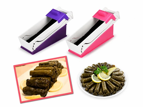 Vitrinfly Yaprak Sarma Makinesi Pratik Dolma Sarma Aparatı 3 Kademeli ürün görseli 1