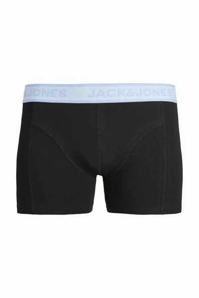 Jack Jones Wesley Solıd 5 Li Paket Erkek Boxer 12294699 - Resim 4