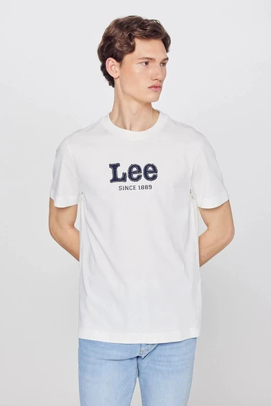 Lee Regular Fit Aplikeli Erkek T-shirt L2510154104 ürün görseli 1