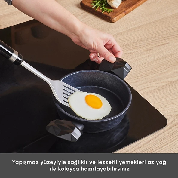 Karaca Biodiamond Antibakteriyel Kulp Sahan 18 Cm - Resim 5