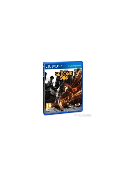 Infamous Second Son Ps4 CD Oyun Tehşir ürün görseli 1