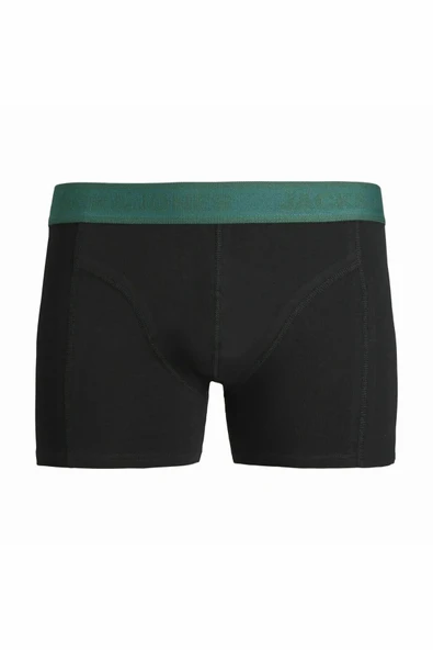 Jack Jones Wesley Solıd 5 Li Paket Erkek Boxer 12294699 - Resim 3