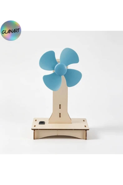 robotik kendin yap elektrikli fan  yapım seti çocuklar için ürün görseli 1